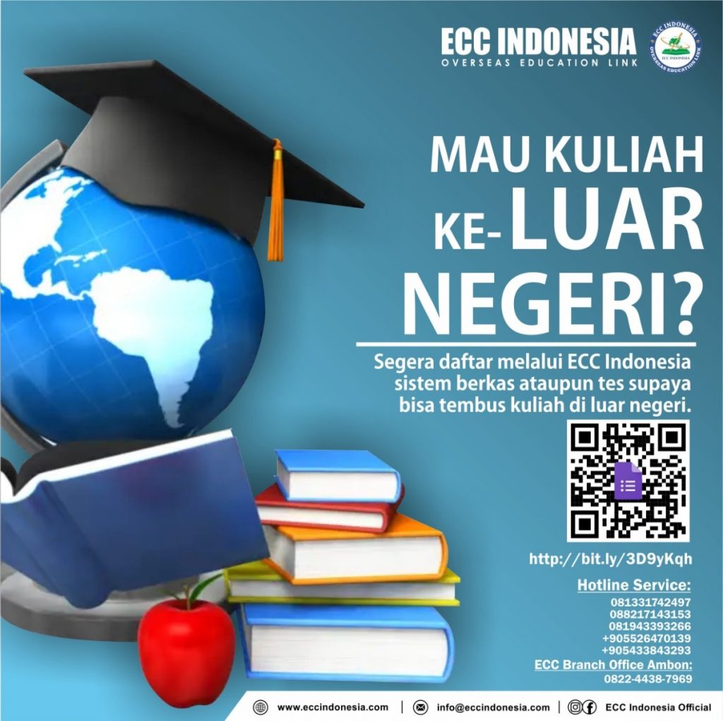 Open Pendaftaran Kuliah Ke Luar Negeri – ECC Indonesia – ECC Indonesia